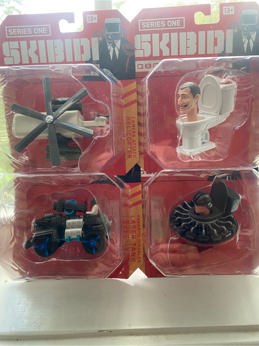 Skibidi Toilet Series 1 1:64 Diecast
ALL 4 in the package UNOPENED
